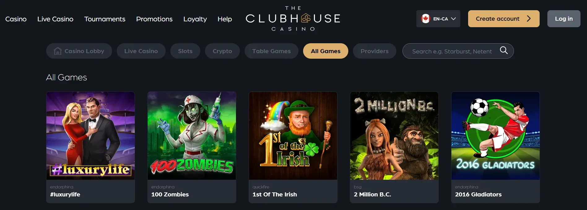 Clubhouse Casino